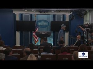 Read more about the article White House press briefing: LIVE