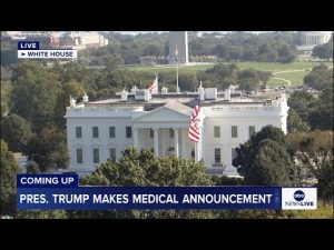 Read more about the article President Trump makes a medical announcement at the White House: LIVE