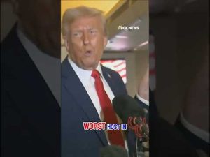Read more about the article ‘NO TALENT AND NO RATINGS’: Trump ROASTS Kimmel after ousting