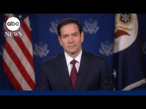 Read more about the article Marco Rubio talks Trump’s UN speech, Palestinian statehood