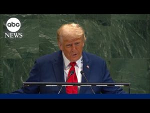 Read more about the article FULL SPEECH: Trump addresses United Nations General Assembly