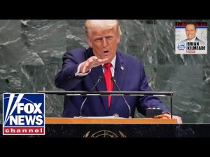 Read more about the article LIVE President Trump Tells The U.N. America Is Respected Again| Brian Kilmeade Show