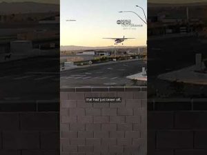 Read more about the article Plane makes emergency landing on Las Vegas street shortly after takeoff