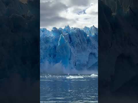 You are currently viewing Spectacular ice calving captured in Chile