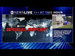 Read more about the article At least 3 hurt in shooting at Dallas ICE facility, sources say: ABC NEWS SPECIAL REPORT
