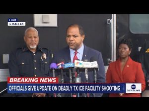 Read more about the article Dallas police hold news conference on shooting incident at ICE facility: LIVE COVERAGE