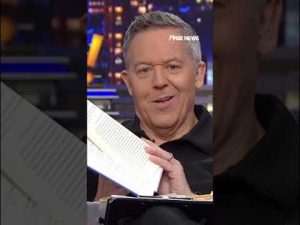 Read more about the article Gutfeld makes HILARIOUS discovery in Kamala’s book
