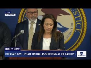 Read more about the article LIVE: FBI, Dallas officials give update on ICE facility shooting