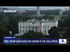 Read more about the article President Trump signs executive orders: LIVE