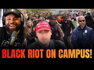 Read more about the article Black Riot BREAKSOUT on CAMPUS After MAGA Debaters Trigger BLACK Students!