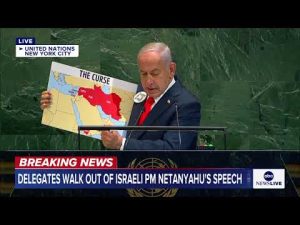 Read more about the article Israeli Prime Minister Benjamin Netanyahu addresses United Nations