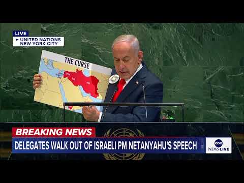 You are currently viewing Israeli Prime Minister Benjamin Netanyahu addresses United Nations