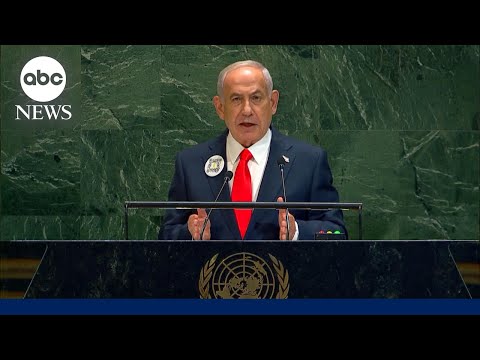 You are currently viewing Israeli PM Benjamin Netanyahu addresses United Nations General Assembly