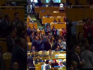 Read more about the article Delegates walk out as Netanyahu speaks at the United Nations