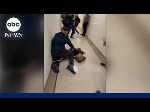 You are currently viewing ICE officer ‘relieved of current duties’ after violent confrontation caught on camera