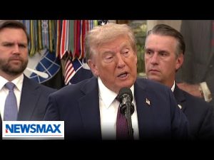 Read more about the article ‘We’re going in’: Trump addresses Chicago crackdown, Venezuela, death rumors