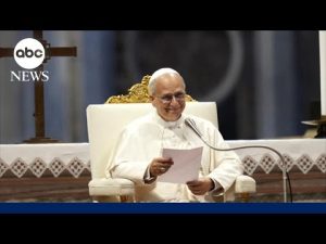 Read more about the article Pope Leo gives 1st interview
