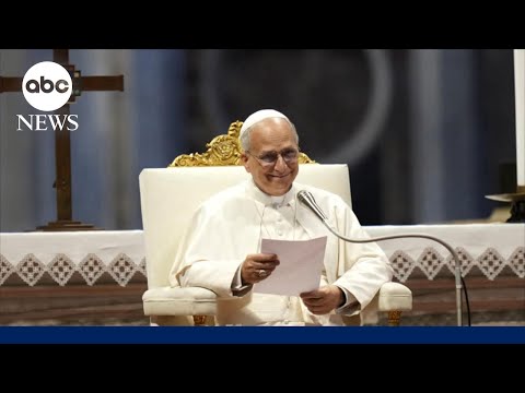 You are currently viewing Pope Leo gives 1st interview