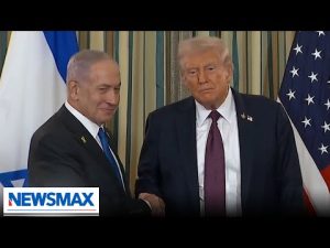 Read more about the article Trump to Netanyahu: One of the greatest days ever in civilization