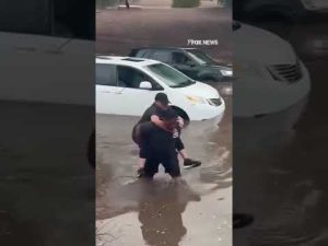 Read more about the article GOOD SAMARITAN: Heartwarming video shows a man helping people trapped in their cars #shorts #usa #us