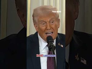 Read more about the article Trump: This is the closest we’ve ever come to real peace, not fake peace #shorts #trump #news #usa