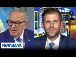 Read more about the article ‘I don’t want to hear it’: Eric Trump torches Dems clashing with his father