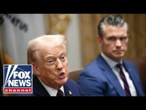 Read more about the article Trump heads to Quantico for MAJOR military meeting: ‘Never seen anything like it’