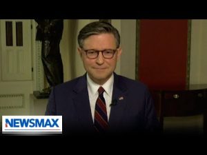 Read more about the article Dems want taxpayer benefits for illegals in exchange for votes: Mike Johnson | Wake Up America
