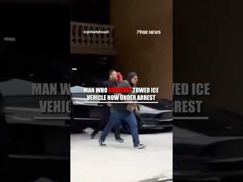 You are currently viewing WATCH: Man arrested after allegedly towing an ICE vehicle #shorts #usa #us #ice #viral #media #news