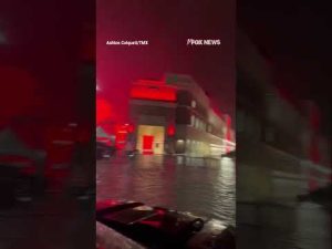 Read more about the article Floodwaters swamped Texas Tech University #shorts #usa #us #news #weather #viral #texas