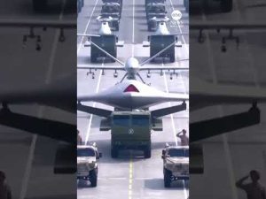 Read more about the article China showcases military might in Beijing parade attended by Xi, Putin and Kim