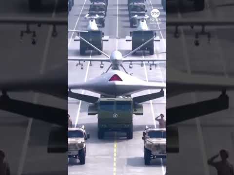 You are currently viewing China showcases military might in Beijing parade attended by Xi, Putin and Kim