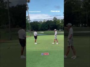 Read more about the article Tiger Woods’ son makes HOLE-IN-ONE during a tournament #shorts