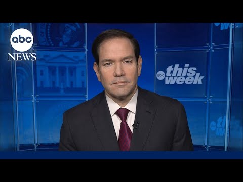 Read more about the article ‘Most significant development’ in the war in ‘long time’: Rubio on Mideast peace plan