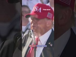 Read more about the article TRUMP: Adversaries know to leave America in peace or be ‘blown up in fire and fury’ #trump #shorts