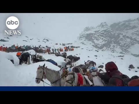 You are currently viewing Mount Everest snowstorm leaves hundreds of hikers trapped