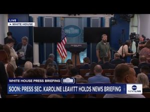 Read more about the article White House press briefing: LIVE