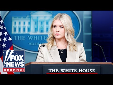 You are currently viewing Karoline Leavitt briefs on efforts to reopen government