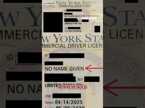 You are currently viewing Illegal migrant apprehended with SHOCKING words on NY driver’s license