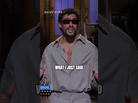 Read more about the article Bad Bunny goes on SNL and tells Americans they need to learn Spanish?!
