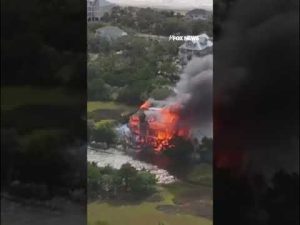 Read more about the article UP IN FLAMES: Investigation underway after home of SC judge burned to the ground #shorts #usa #new