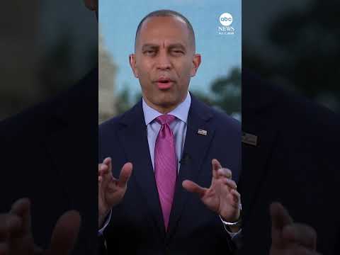 You are currently viewing House Minority Leader Hakeem Jeffries talks about government shutdown
