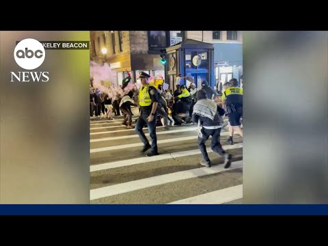 Read more about the article Pro-Palestine protests in Boston turn violent