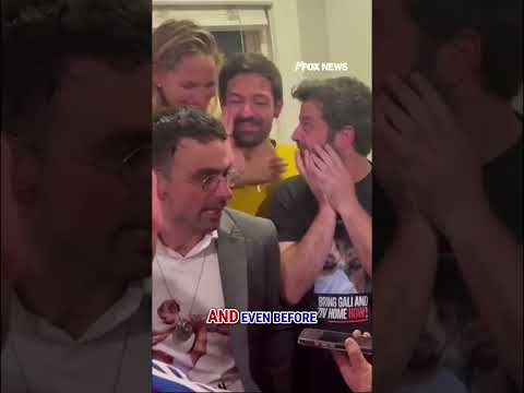 You are currently viewing WATCH: Israeli hostage families celebrate with Trump on phone call #shorts #foxnews #israel #trump