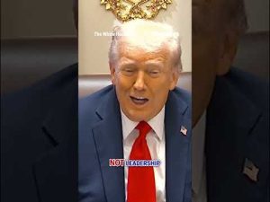 Read more about the article Trump on AOC: ‘I don’t know her AT ALL’