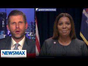 Read more about the article Eric Trump: Interesting that Letitia James went after us for what she did | Carl Higbie FRONTLINE