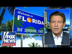 Read more about the article People are ‘fleeing’ these cities for Florida: DeSantis