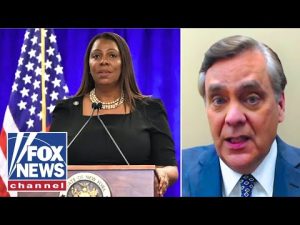 Read more about the article Letitia James’ indictment is ‘the ultimate example of karma,’ Turley says