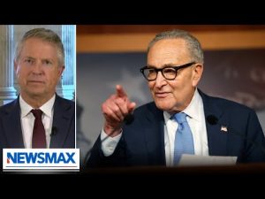 Read more about the article Schumer shutdown ‘is all a political show’: Sen. Roger Marshall | Wake Up America