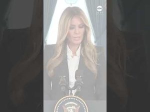Read more about the article Melania Trump says she and Putin are communicating about children affected by war